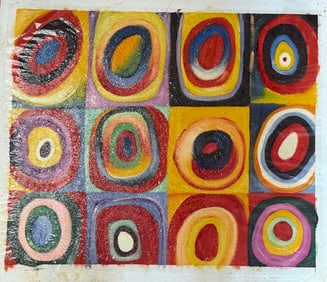 Abstract Acrylic on Canvas
