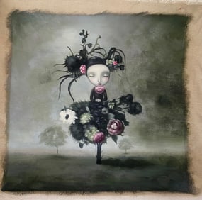 Modern Abstract Oil Painting on Canvas
