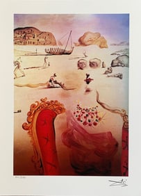 Salvador Dali Signed Print
