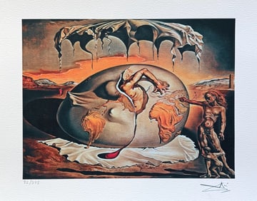 Salvador Dali Signed Print