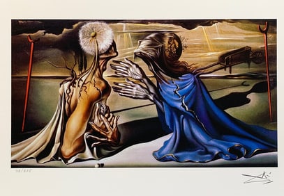 Salvador Dali Signed Print