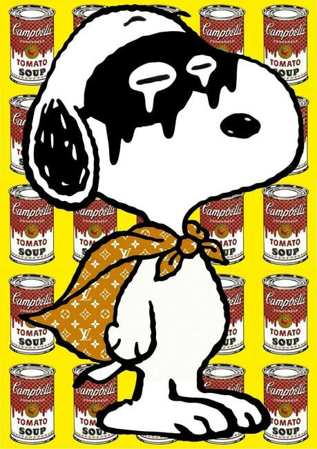 Graffiti Pop Art Print: Graffiti Pop Art Print. Size:12 x 17 inches, SIGNED SEALED.