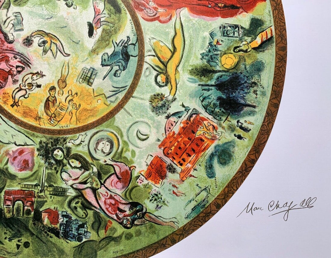 Marc Chagall Lithograph Art - 2