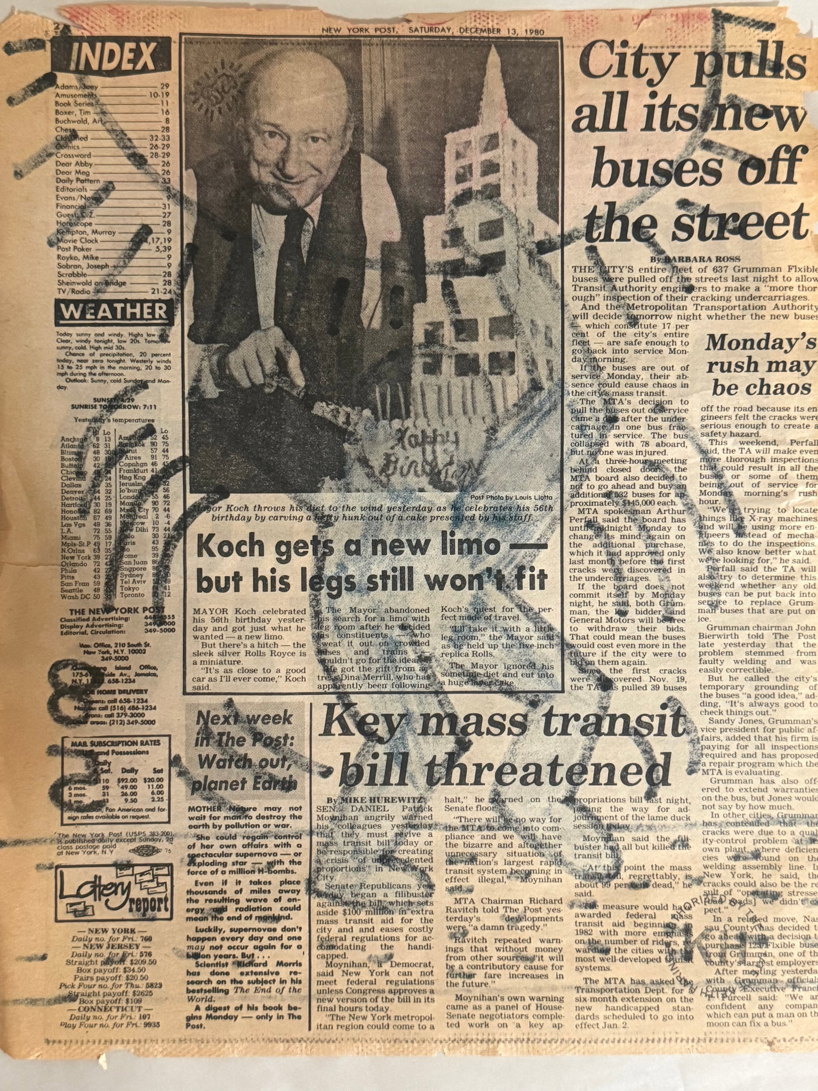 Keith Haring Newspaper - 2