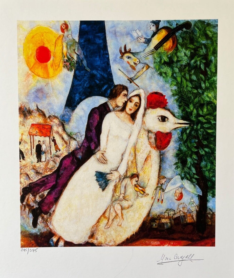 Marc Chagall- Signed & Numbered Print (1 of 2)