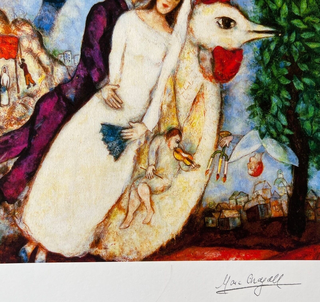Marc Chagall- Signed & Numbered Print - 2