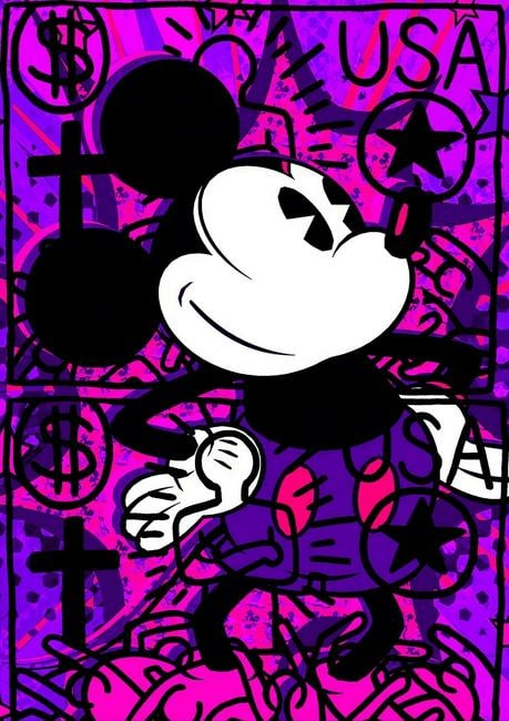 LARGE Graffiti Pop Art Print