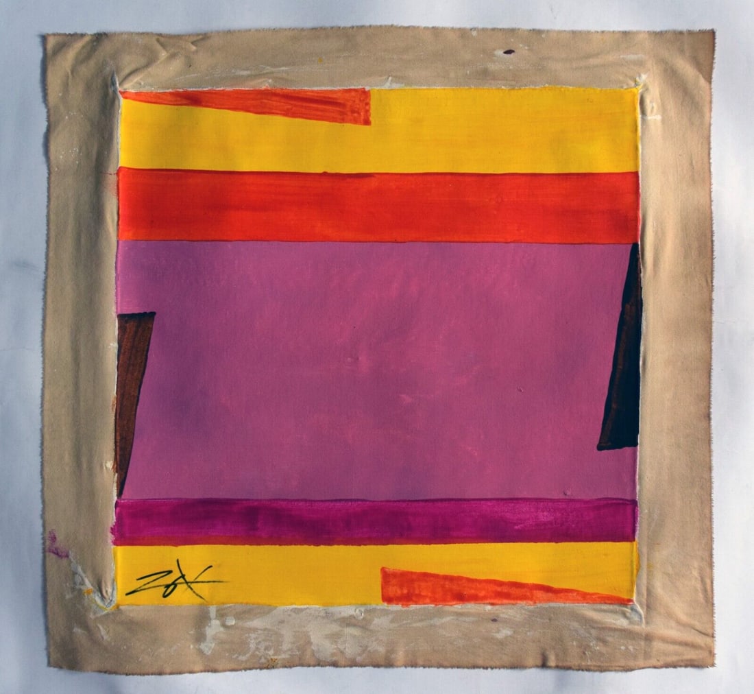 Abstract Canvas, unframed - 2