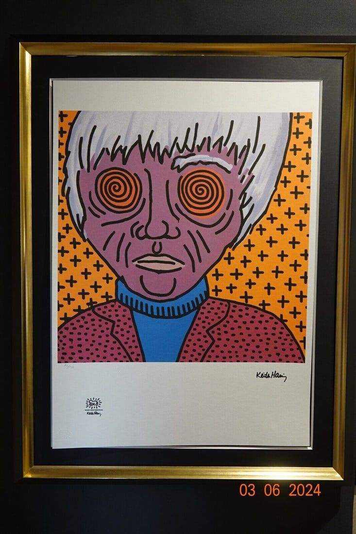 Andy Warhol limited Lithograph: Andy Warhol limited Lithograph, Dimensions: 50x35 stamp and signed. Numbered by hand in pencil. This lot does not carry established documented provenance, nor is any record of auction history describe