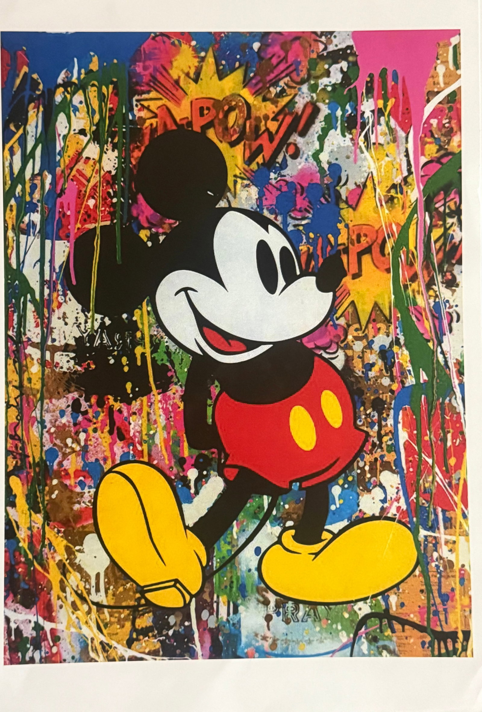 After Banksy Print on Paper: After Banksy Print On Paper. Size: 18 x 12 inches. See photos as part of the description. PROVENANCE: NEW YORK Private collection stamp on Verso.Will be shipped rolled in a tube. We pack & ship for