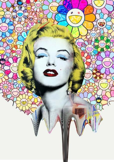Graffiti Pop Art Print: Graffiti Pop Art Print. Size:12 x 17 inches, SIGNED SEALED.