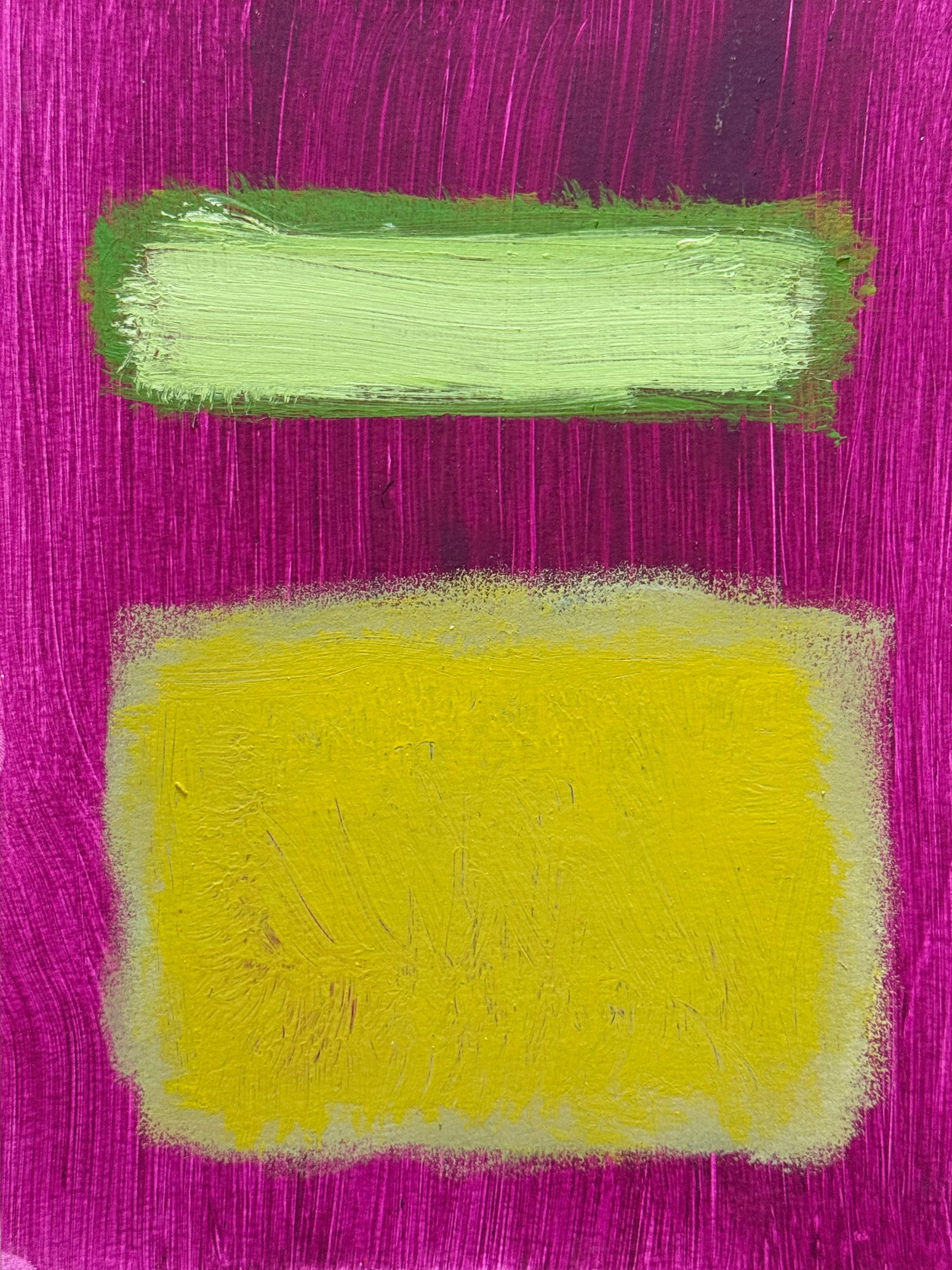 ORIGINAL OIL ON PAPERBOARD PAINTING-MARK ROTHKO STYLE (1 of 1)