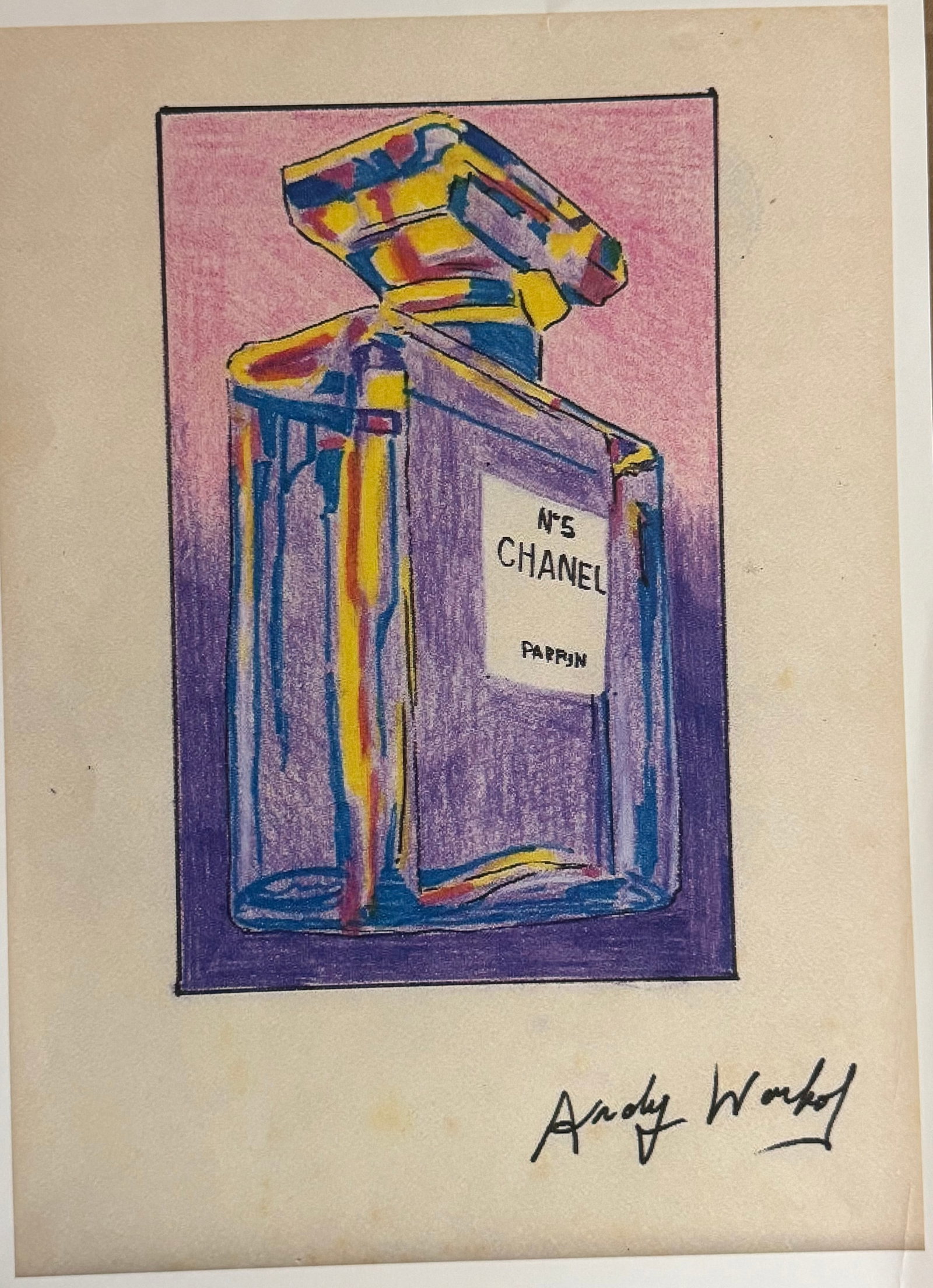 Andy Warhol Print on Paper (1 of 1)