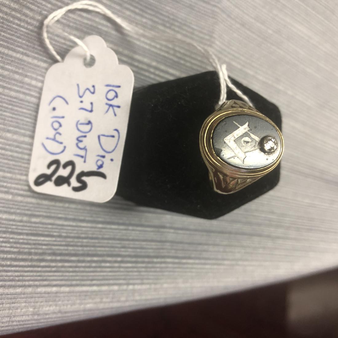 10K Diamond Ring 3.7 DWT (1 of 1)