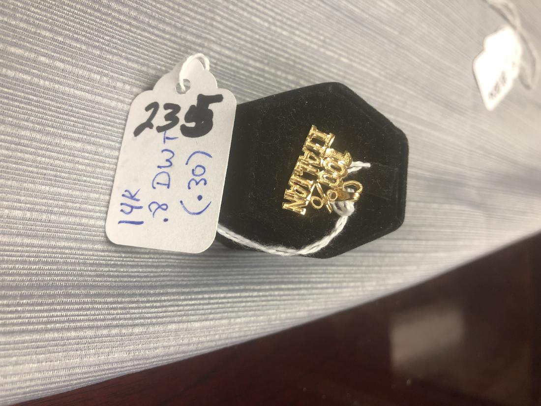 14K Pendant .8 DWT (1 of 1)