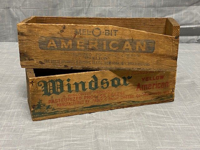 2 Antique Cheese Boxes (1 of 4)