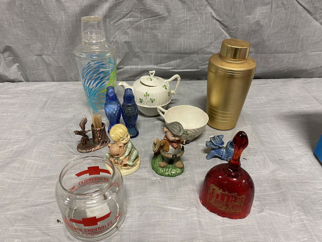 Lot of Kithen Glass and a Fenton Bell (1 of 5)
