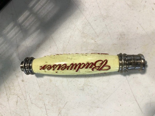 Budwieser Beer Tap Handle: Budwieser Beer Tap Handle full sized