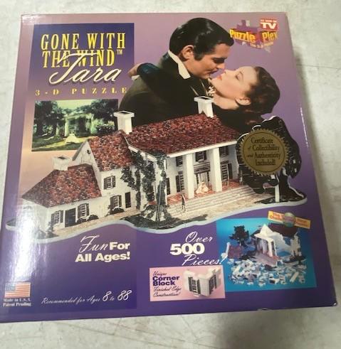Gone with the Wind Puzzle: Vintage Gone with the wind puzzel