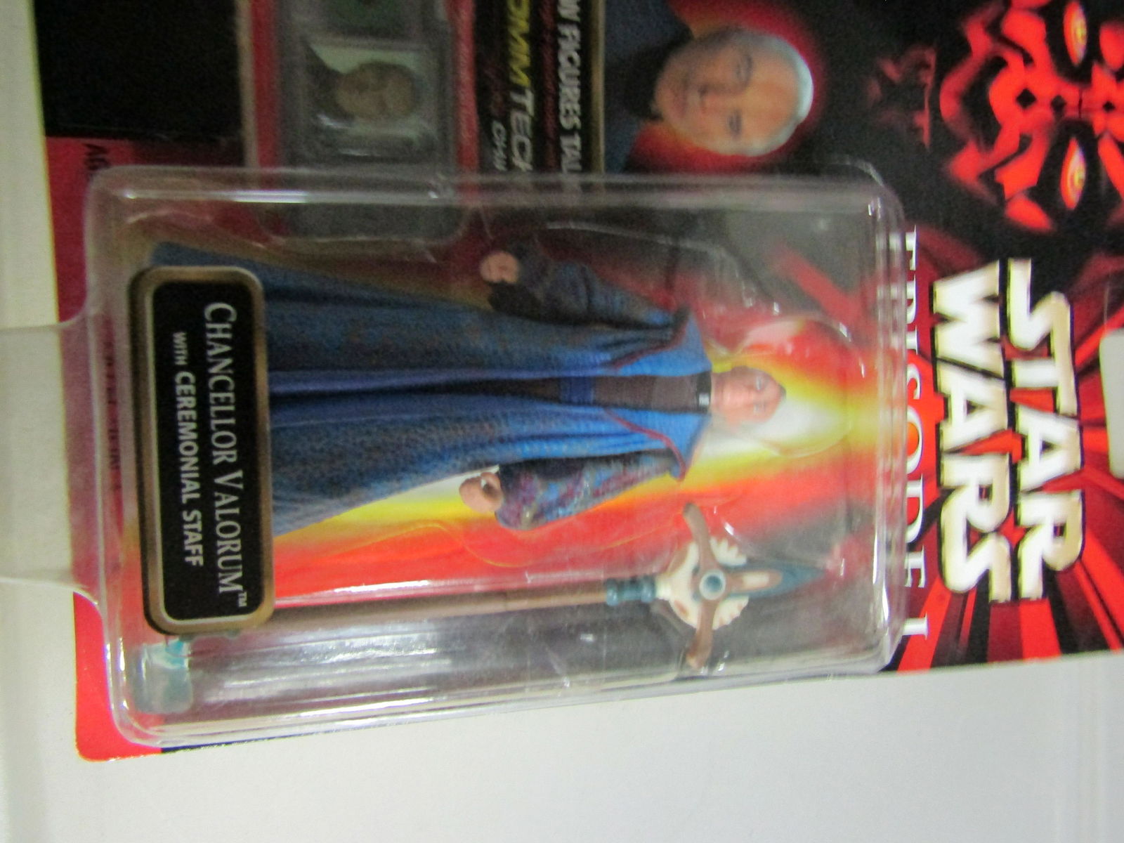 Star Wars Figures: 3 Star wars Figure in the blister Pack Ric Olie, Amidala, Valorum