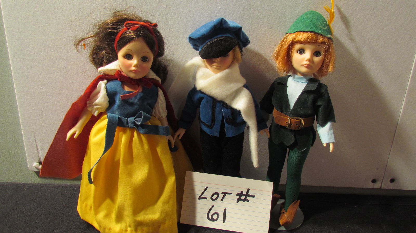 Storybook dolls: this is a lot of 3 EffanBEE storybook dolls