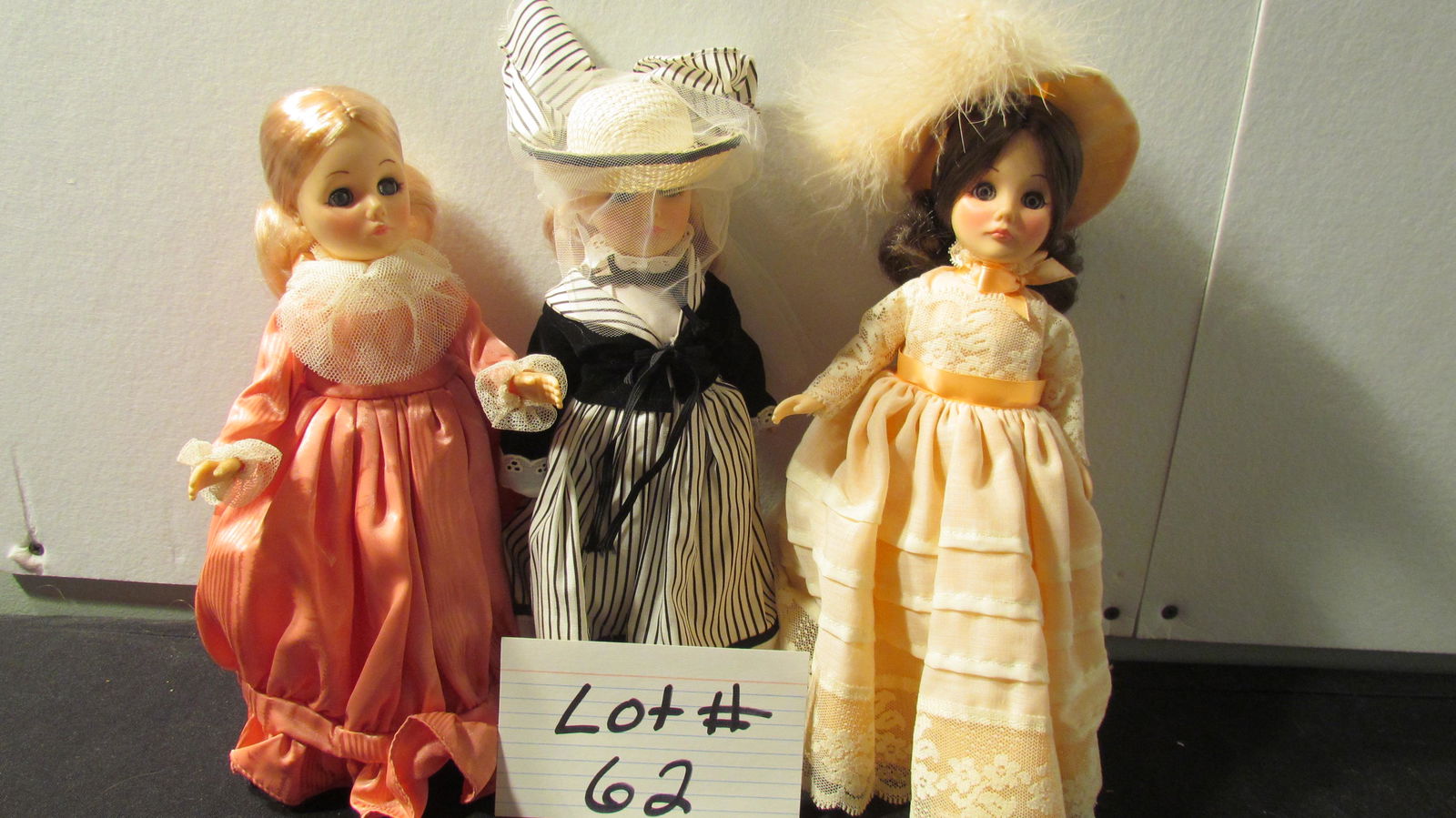 3 Doll Lot: this is a lot of 3 EFFanBee dolls
