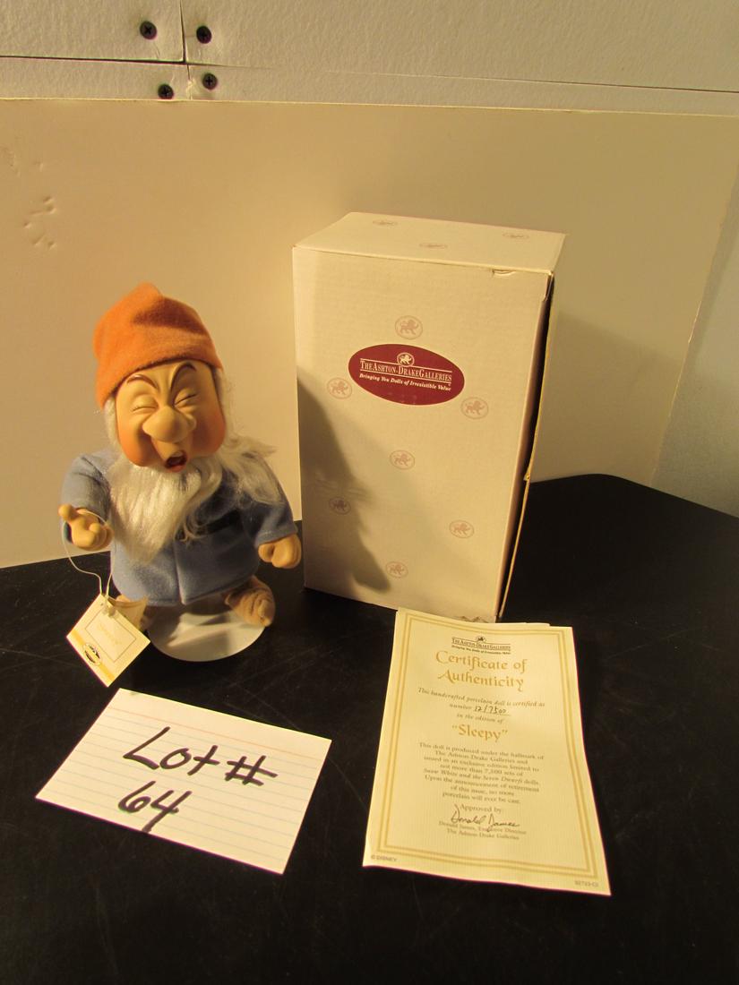 Sleepy Dwarf Doll (1 of 3)