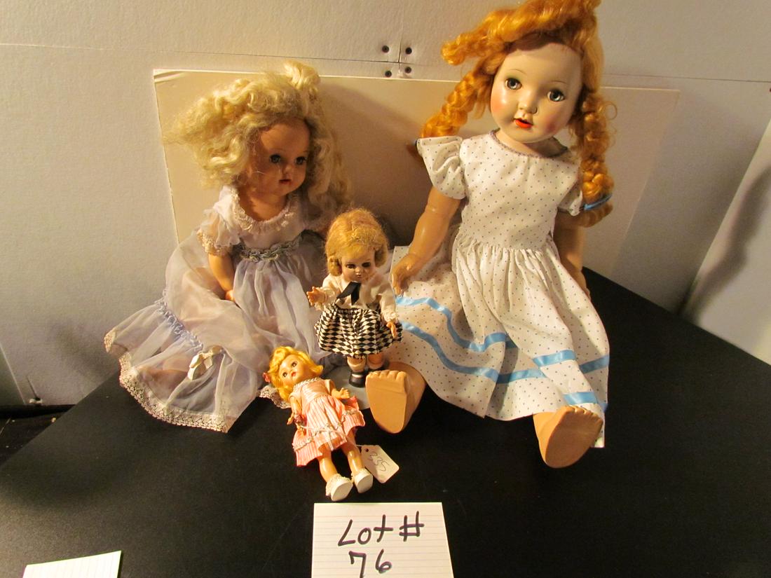 Hard Plastic Vintage Dolls (1 of 8)