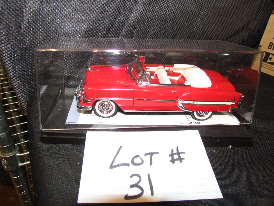 Franklin Mint 1954 Chevy Bel Air Convertible Precision Model with cards no box and it does have a: 1954 Chevy Bel Air Convertible Precision Model with cards no box and it does have a showcase