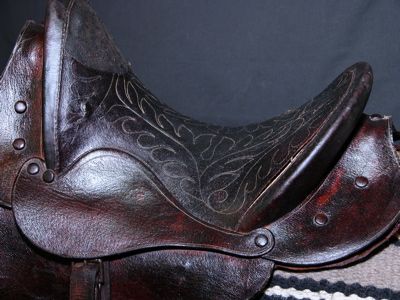 298E: Antique Kentucky Plantation Saddle - 2