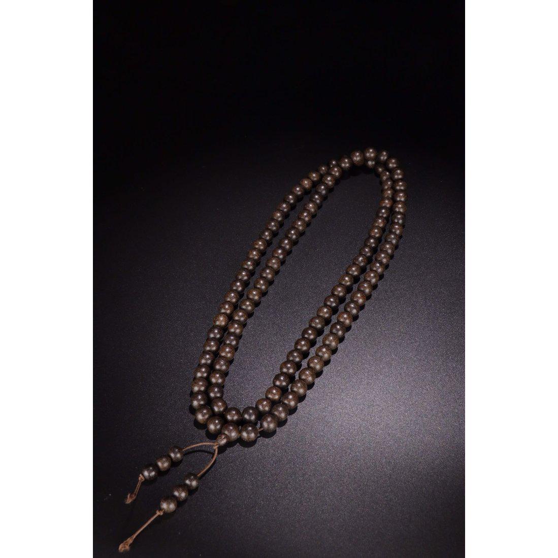 One Hundred and Eight Chenxiang Buddha Beads (1 of 9)