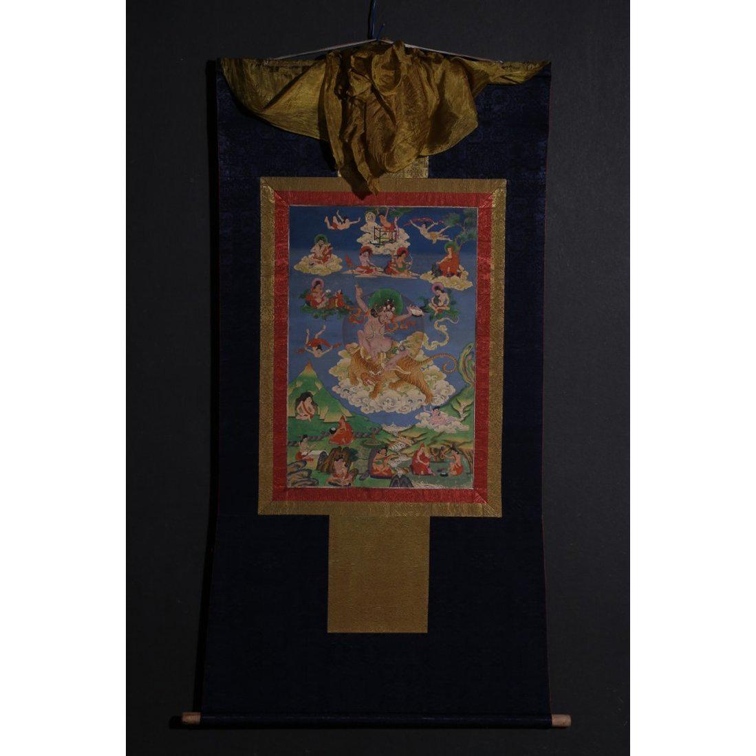 Qing Dynasty big size Thangka (1 of 9)