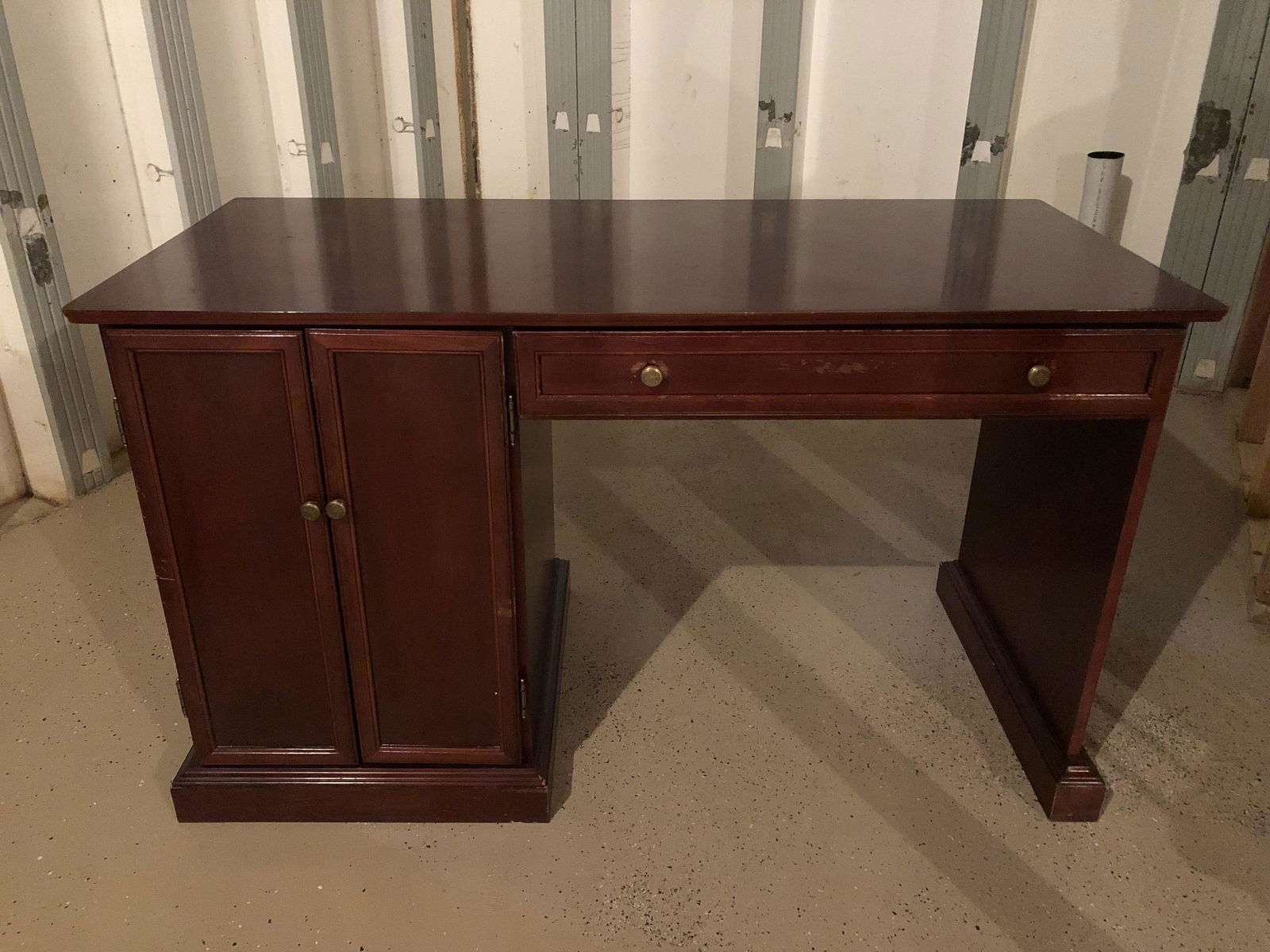Cherry Finish Secretary Writing Desk (1 of 1)