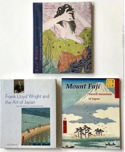 3 BOOKS - Binnie 100 + Frank Lloyd Wright + Mt Fuji NR (1 of 4)