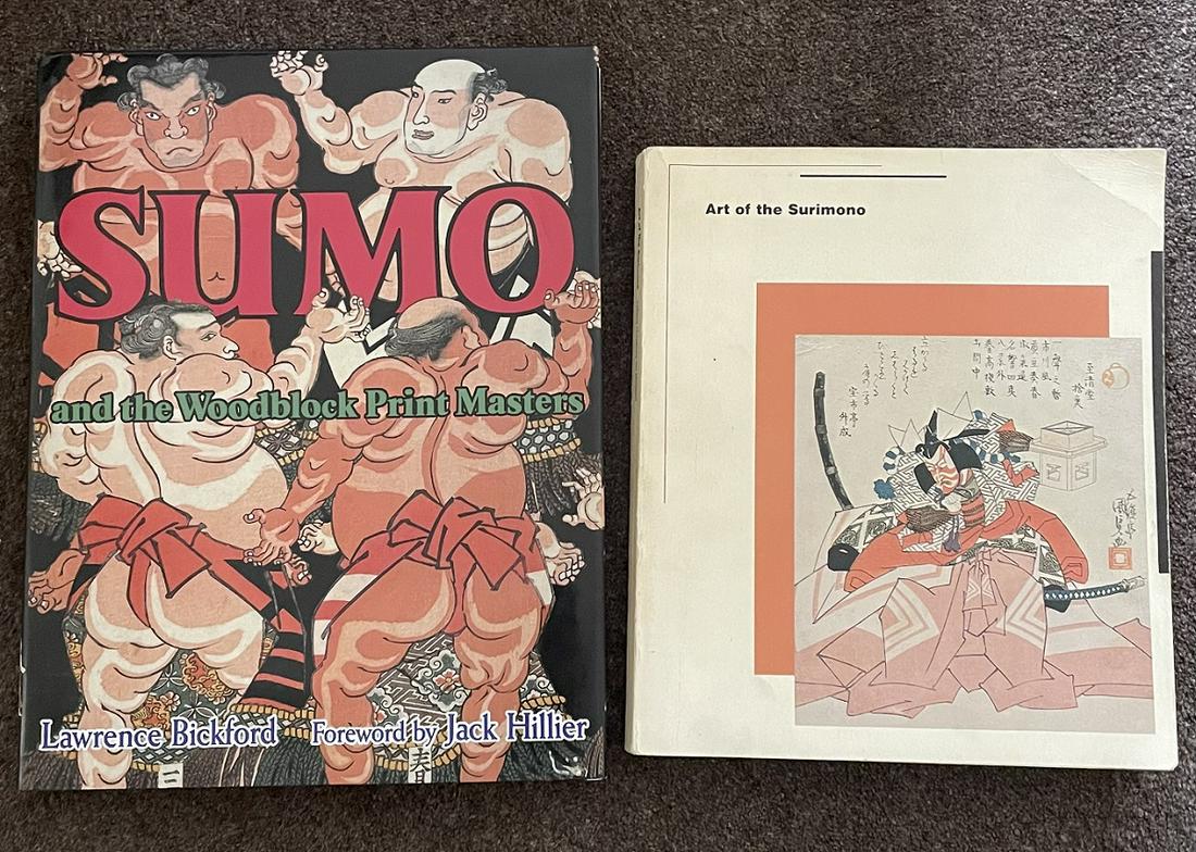 2 BOOKS: Bickford Sumo Collection, The Surimono  NR (1 of 2)