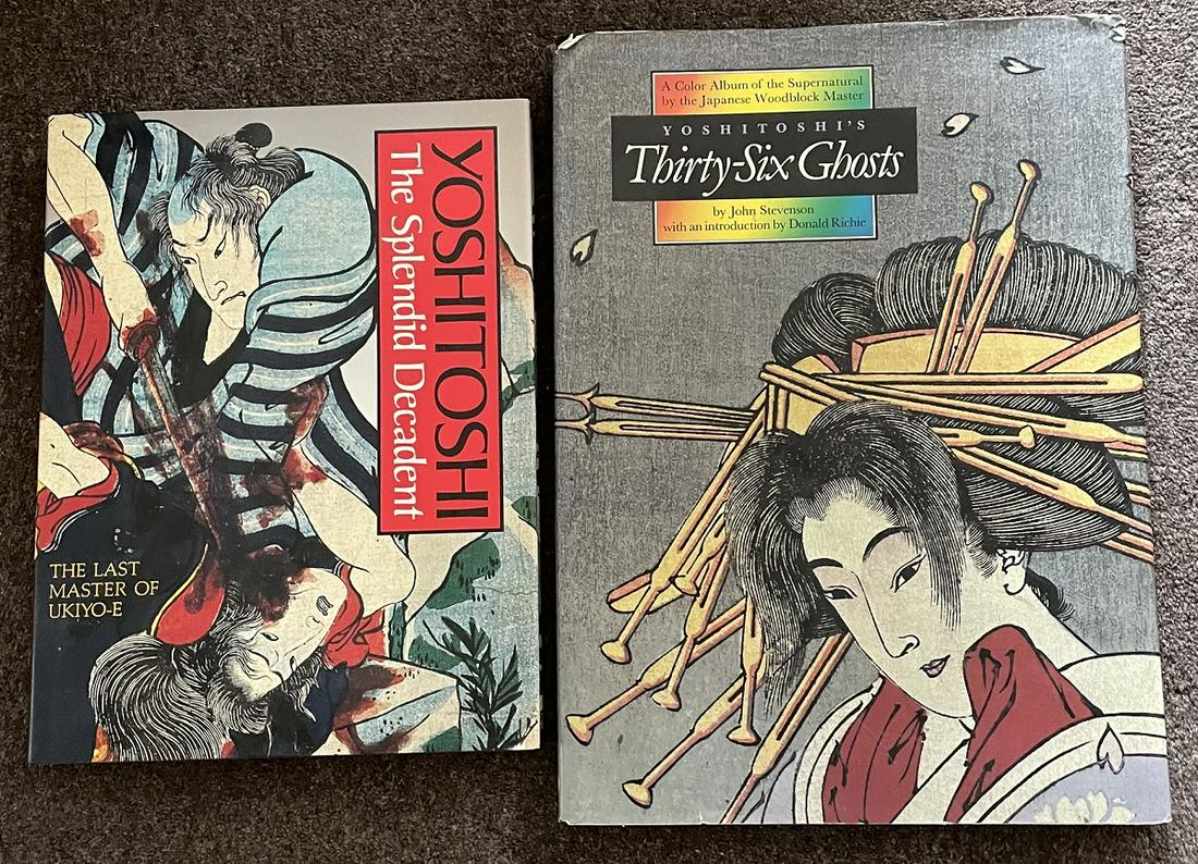 2 BOOKS: Yoshitoshi, 36 Ghosts and Decadent, NR (1 of 2)