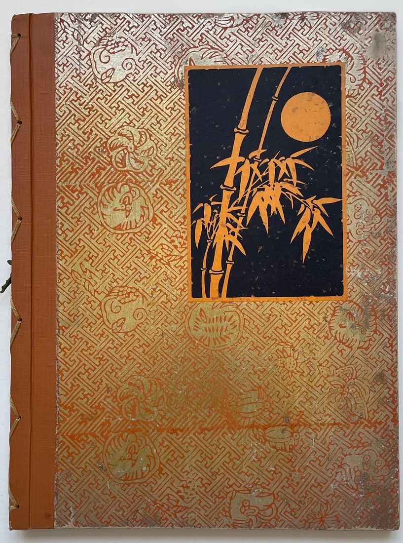 BOOK: Cyrus Baldridge: Turn To The East, Woodblock, 1926: Japanese Woodblock Print related Book. “Turn To The East” by Caroline Singer and C.Le Roy Baldridge (signed by author and artist). Published in 1926 by Minton, Balch and Company. Profusely ill