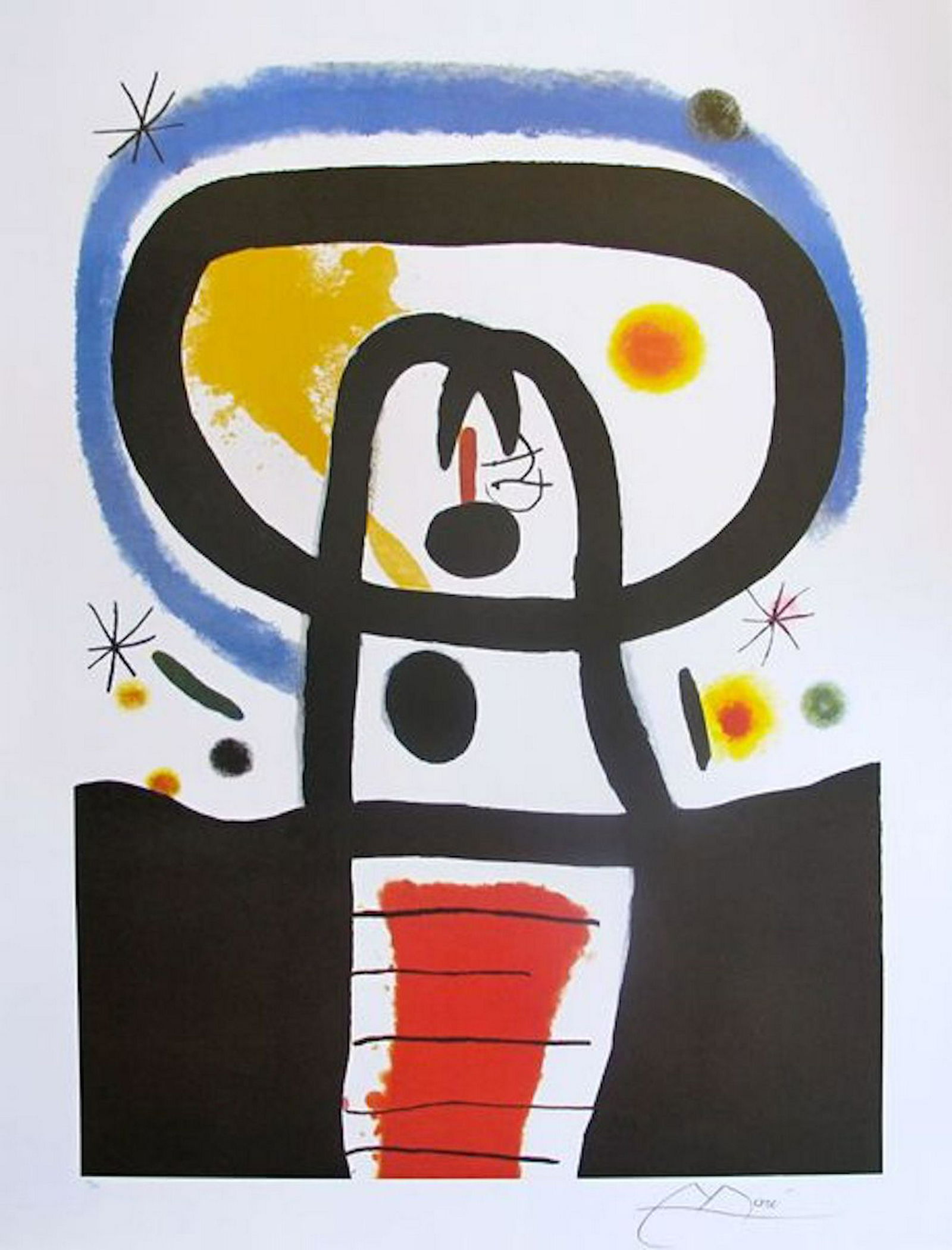 JOAN MIRO - Equinox, signed lithograph (1 of 1)