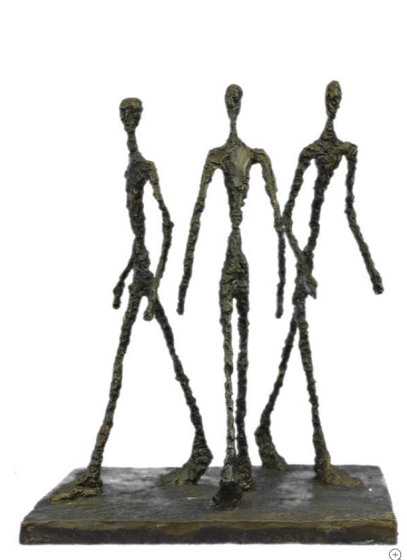 ALBERTO GIACOMETTI - Walking Men,  Bronze (1 of 1)