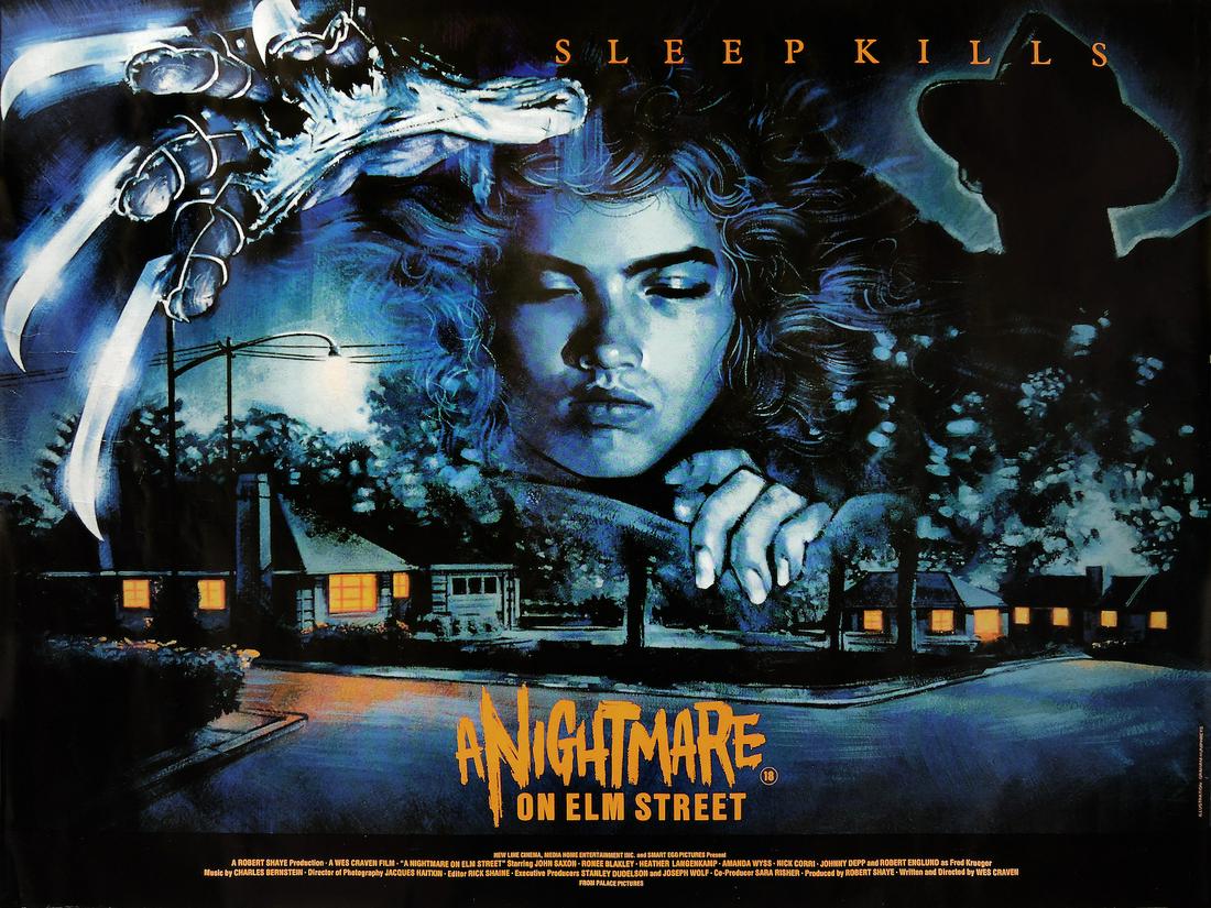 NIGHTMARE ON ELM STREET - original printing, cinema (1 of 1)