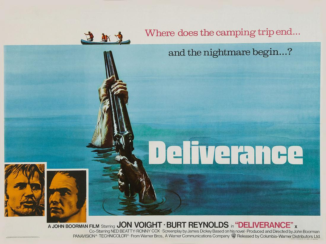 DELIVERANCE - original printing, cinema poster (1 of 1)