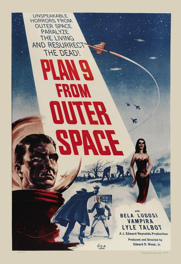 PLAN 9 FROM OUTER SPACE - reprint edition (1 of 1)