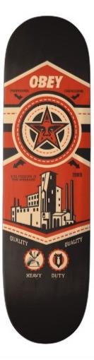 Shepard Fairey - OBEY Art Skate Deck (1 of 1)