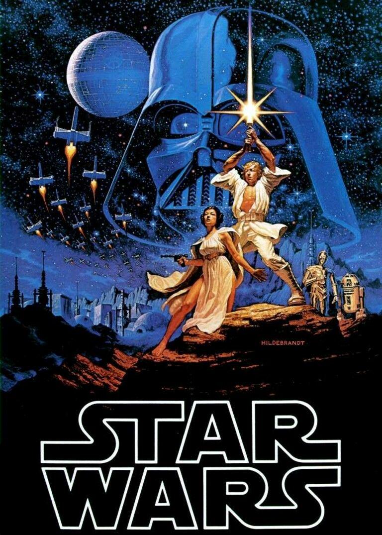 STAR WARS - original printing, cinema poster (1 of 1)