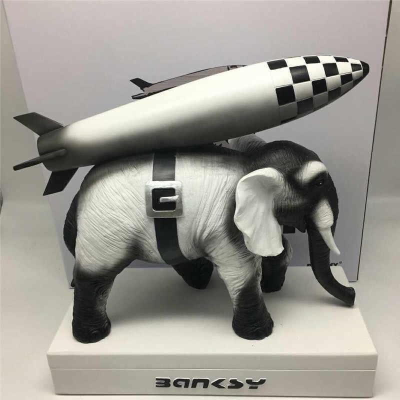 BANKSY - Elephant at War sculpture (1 of 3)