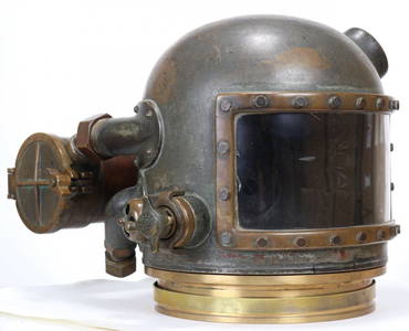 Very Rare DESCO Browne Utility Mixed Gas Helmet