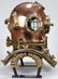 Impressive Schrader 5 Bolt Diving Helmet Fully Polished - 4