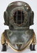 Rare Hansen Danish 2 Bolt Diving Helmet w/ Crown Stamp