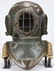 Rare Hansen Danish 2 Bolt Diving Helmet w/ Crown Stamp - 2