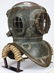 Rare Hansen Danish 2 Bolt Diving Helmet w/ Crown Stamp - 4
